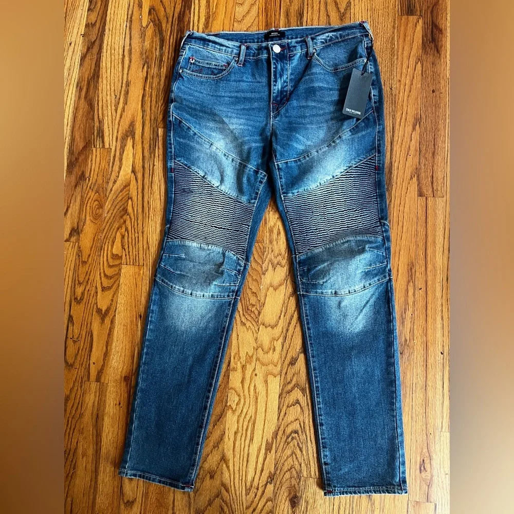 NWT True Religion Mens Relaxed Skinny Jeans